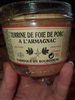 Terrine de foie de porc à l'Armagnac