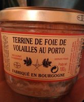 Terrine de foie de volailles au Porto