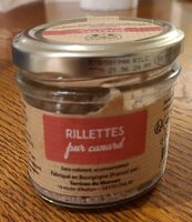 Rillettes pur canard