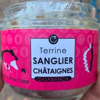 Terrine de sanglier aux châtaignes