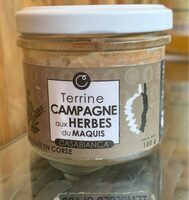 Terrine campagne aux herbes du maquis