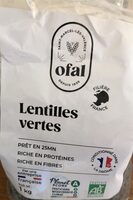 Lentilles vertes