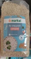 Riz long grain complet