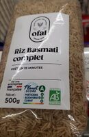 Riz basmati complet