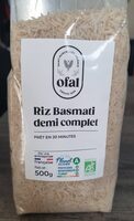 Riz basmati demi complet