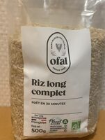 Riz long complet