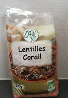 Lentilles corail