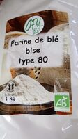 Farine de blé bise type 80