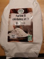 Farine 5 céréales et 3 graines