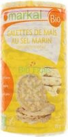Galettes Mais Sel Marin Sans Gluten