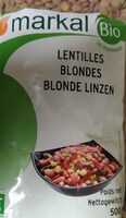Lentilles blondes