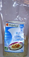 Riz long 1/2 Complet