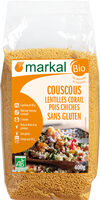 Couscous Lentilles Corail Pois Chiches