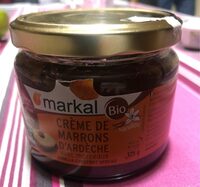 Crème de marron d'ardèche