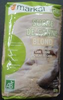 Sucre de canne blond