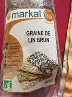 Graine de lin brun