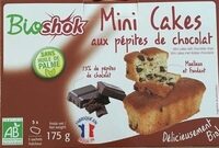 Mini Cakes Aux Pépites De Chocolat Bio - 175G - Bioshok