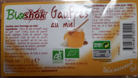 Gaufres Au Miel Bio - 175G - Bioshok