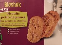 Bioshok mes biscuits petit-déjeuner aux pépites de chocolat