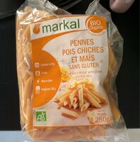 Pennes pois chiches et maïs