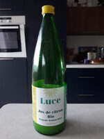 Jus de citron bio