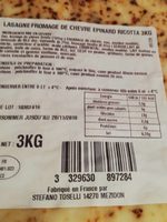 Lasagnes Au Chèvre / épinards / Ricotta