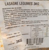 Lasagnes Aux Légumes