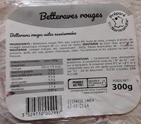 Betteraves rouges