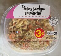 Pâtes jambon emmental