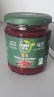 Confiture de fruits rouges bio
