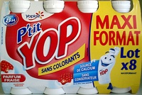 Yaourt à boire sucré aromatisé