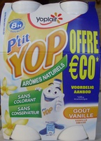 P'tit Yop, Goût Vanille (Offre €co)