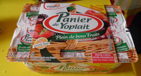 Panier de Yoplait Cerise, Fraise, Framboise, Mûre
