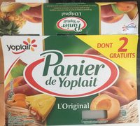 Panier de Yoplait Fruits 125Gx8