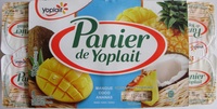 Panier de Yoplait Exotique Mangue, Coco, Ananas
