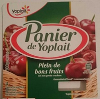 Panier de Yoplait Cerise