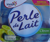 Perle de Lait (Citron) 4 Pots