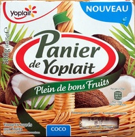 Panier de Yoplait Coco