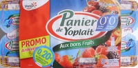 Panier de Yoplait (0 % MG, 0 % Sucres ajoutés) - (Cerise, Fraise, Framboise, Mûre) 8 Pots