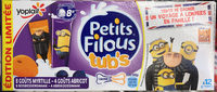 Petits Filous Tub's Goûts Myrtille et Abricot (édition limitée)