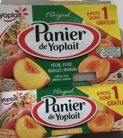 Yaourt sucré, aux fruits, aromatisé