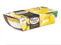 Panier de Yoplait Fruits de Saison, Citron & Citron Vert