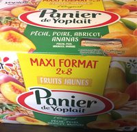 Panier de Yoplait Fruits Jaunes