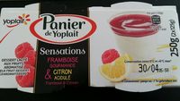 Dessert lacté aux fruits, aromatisé