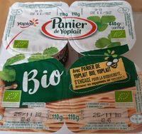 Panier de yoplait
