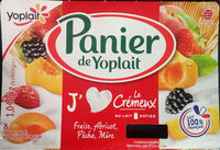 Yaourt sucré, aux fruits, aromatisé