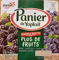 Panier de yoplait