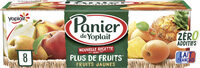 Panier de Yoplait Fruits jaunes