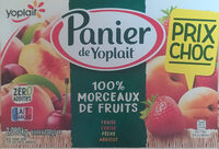 Yaourt sucré, aux fruits aromatisé Fraise Cerise Pêche Abricot