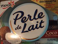 Perle de lait coco en fins éclats